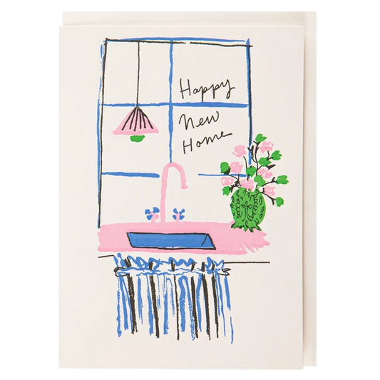 Archivist Gallery - New Home Window Greeting Card