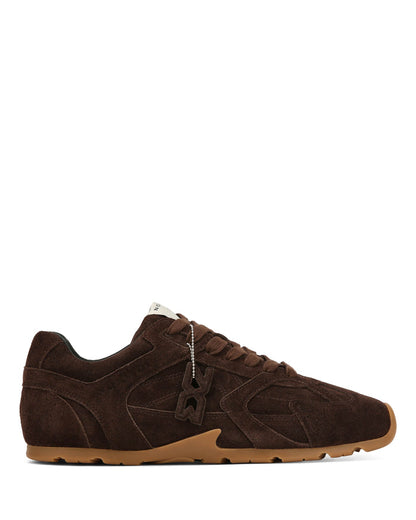 Atlas-M Brown Suede Sneakers - side view