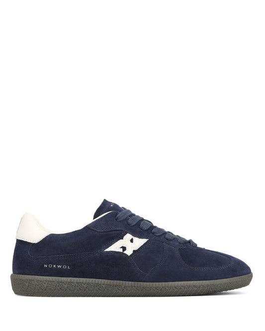 August-M Navy Suede