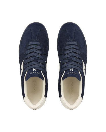 August-M Navy Suede