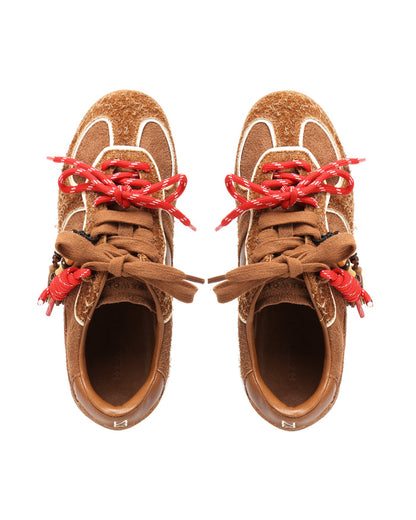 August Tan Super Hairy Suede