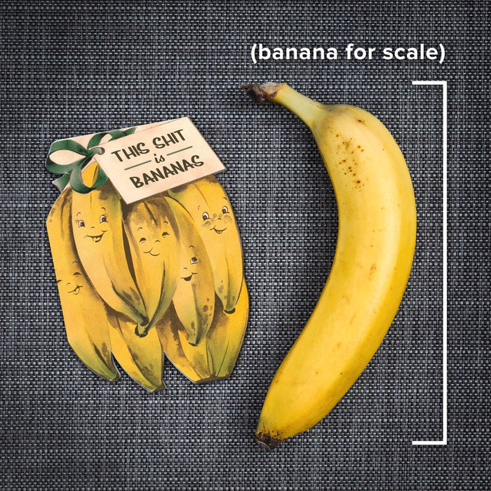 Bad Betty Greeting Co. - This Shit Is Bananas - Funny Sympathy Card