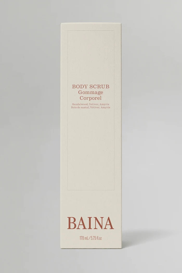 BAINA – Body Scrub in Ebon Veil