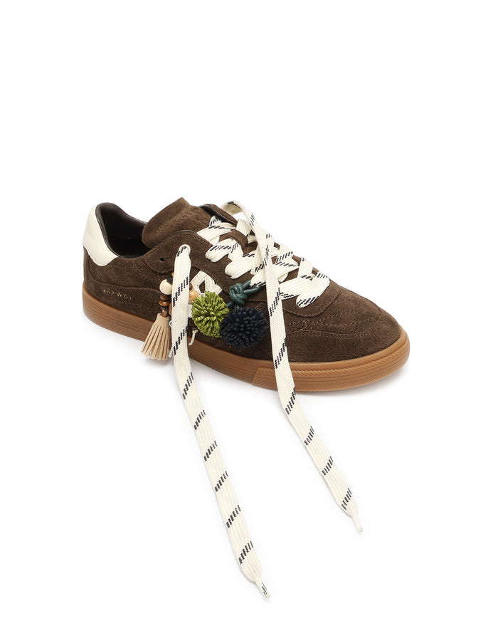 Cobalt Brown Suede