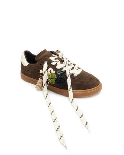 Cobalt Brown Suede