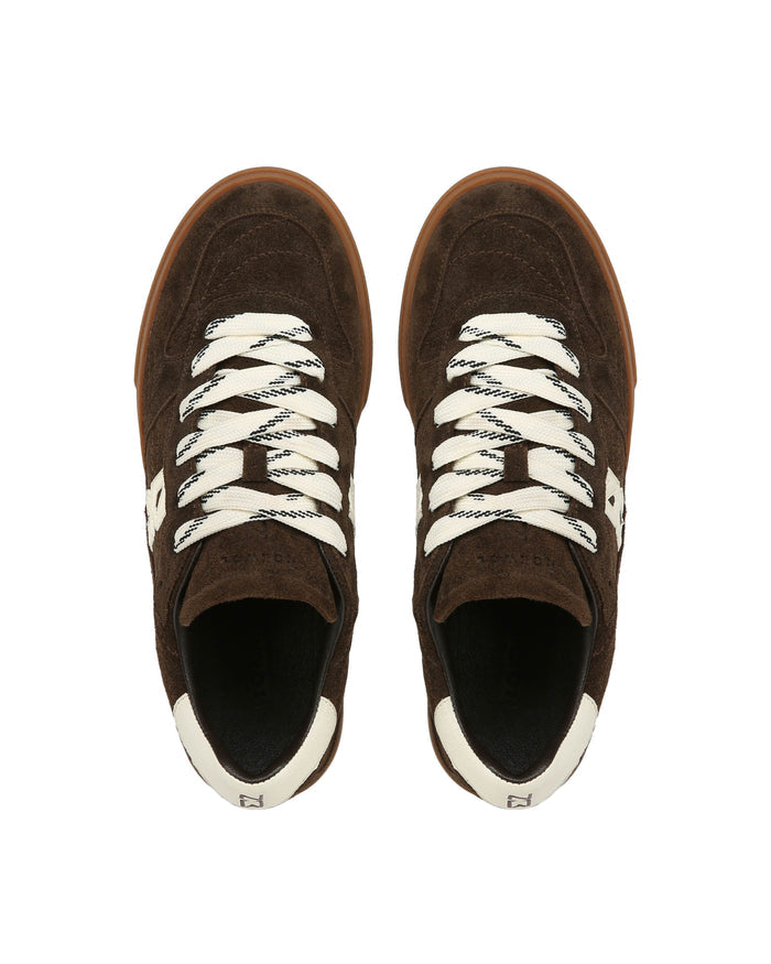 Cobalt Brown Suede