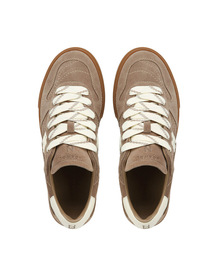 Cobalt Mushroom Suede