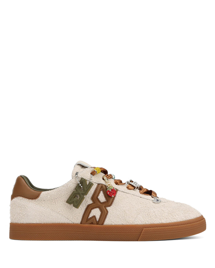 Cosmic Off White Suede