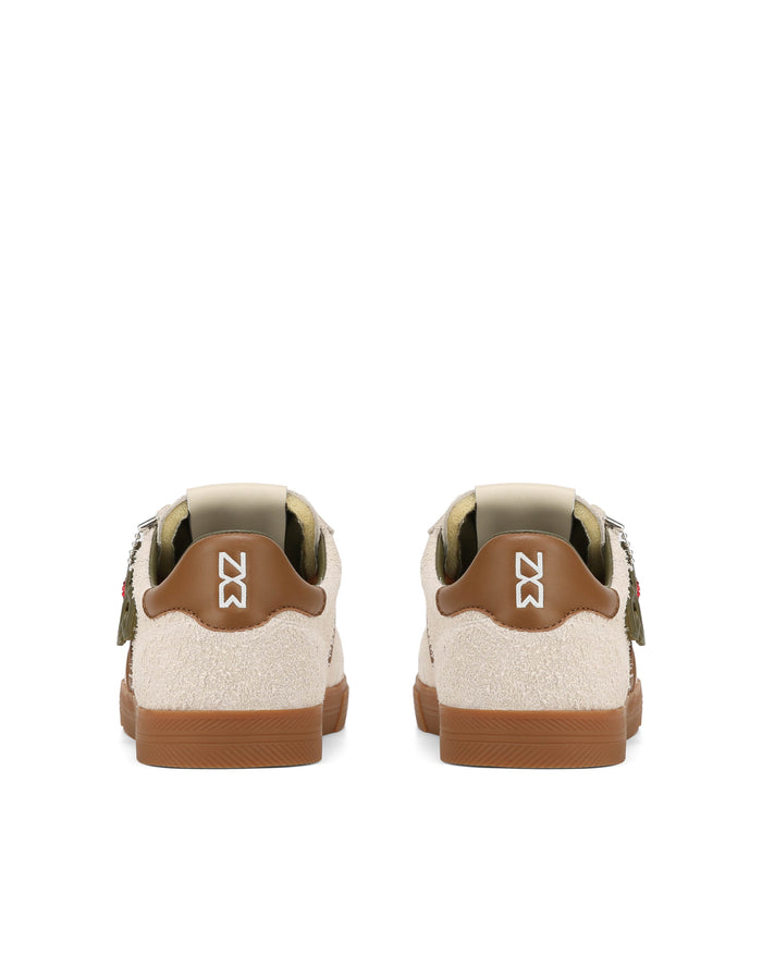 Cosmic Off White Suede