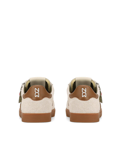 Cosmic Off White Suede