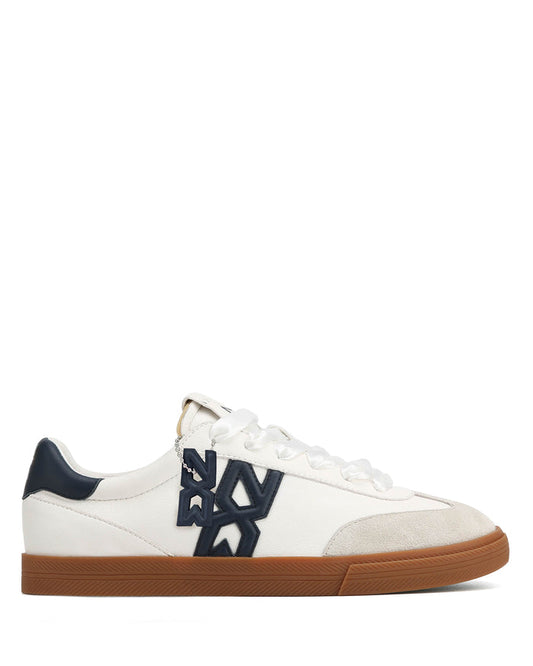 Cosmic White/Navy Leather
