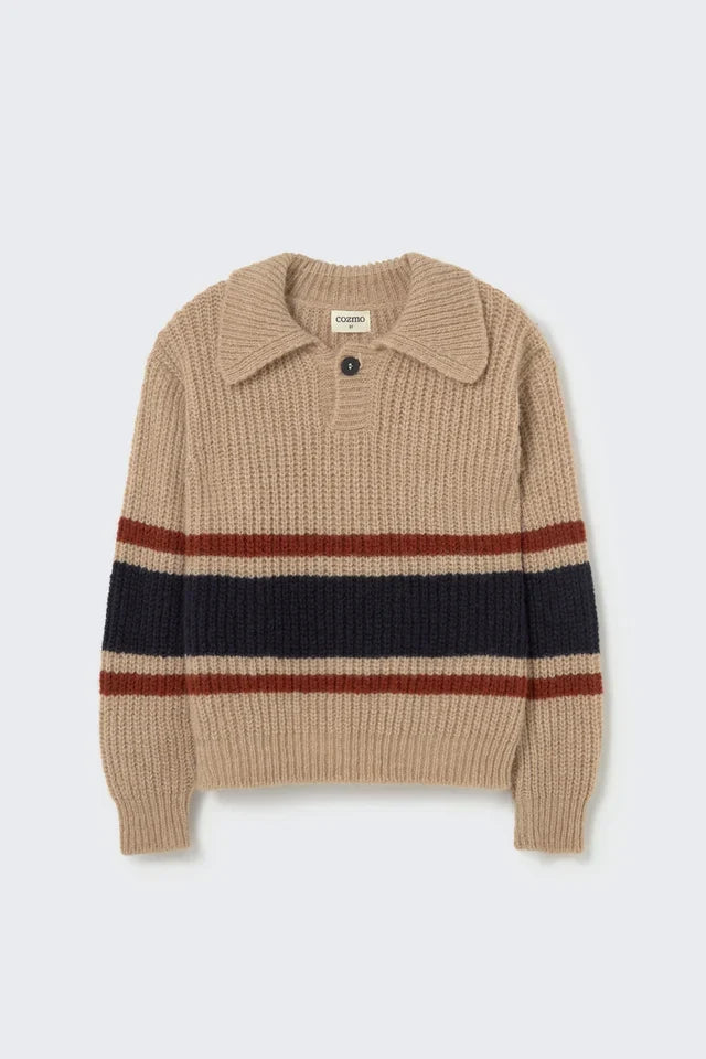 Cozmo-  Bari Collar Sweater