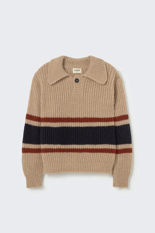 Cozmo-  Bari Collar Sweater