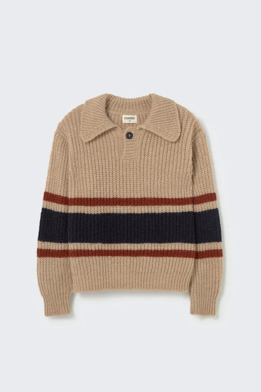Cozmo-  Bari Collar Sweater