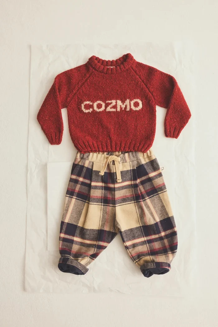 Cozmo-  Kobe Pants in Warm Plaid Flannel