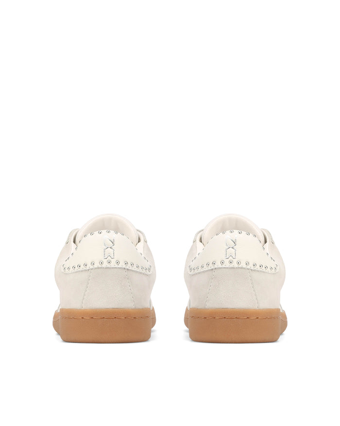 Dasha White Genisys Suede