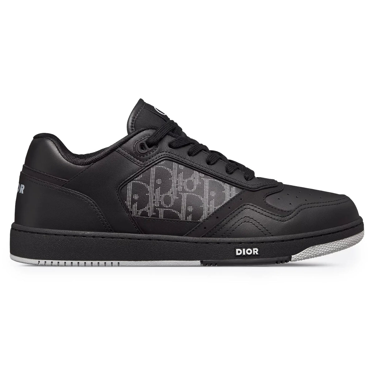 Dior B27 Uptown Black Smooth Calfskin Sneaker