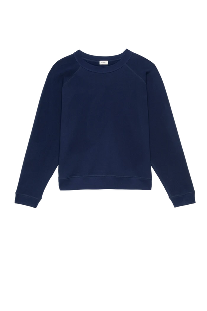 Donni – Eco Terry Crewneck in Navy