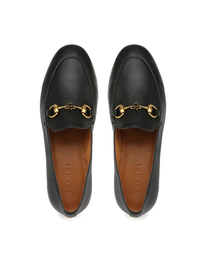 Gale Black Leather