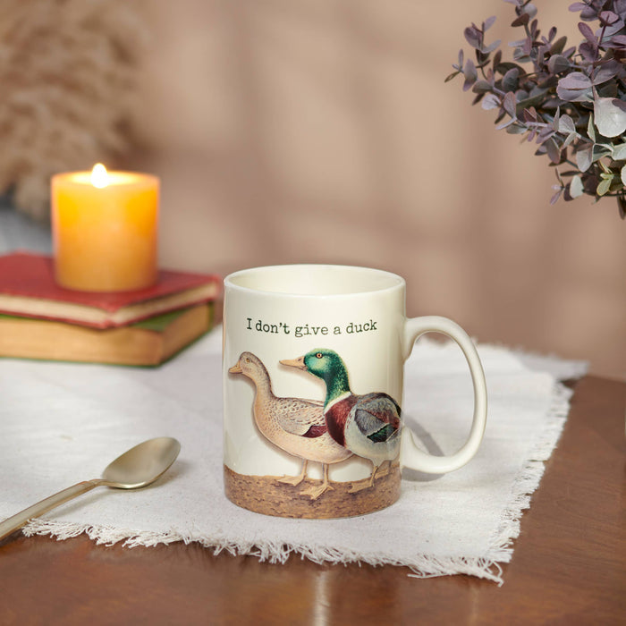 GIVE A DUCK MUG