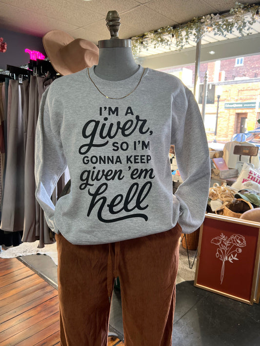 I’M A GIVER