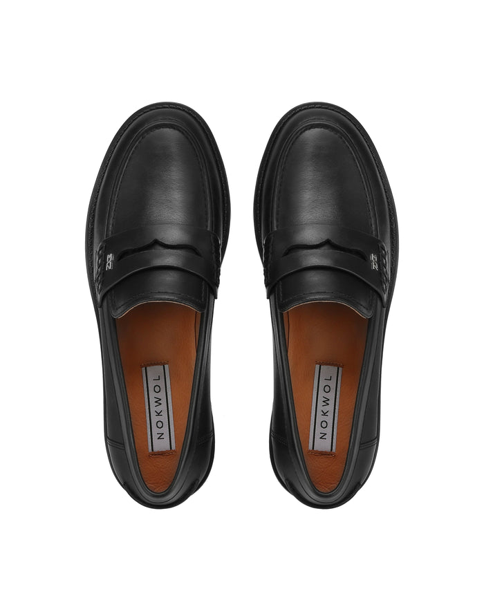 Jeann Black Leather