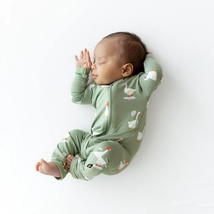 Kyte Baby - Zippered Romper in Silly Goose