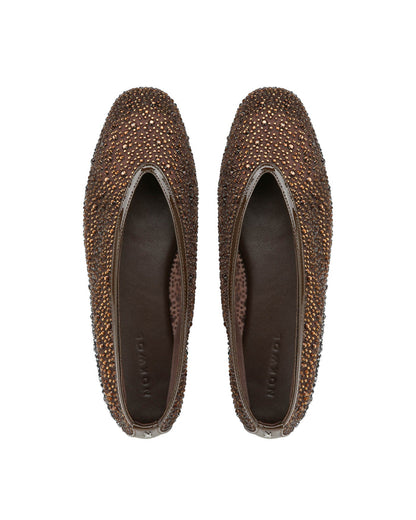 Lane Brown Diamond Mesh - top view