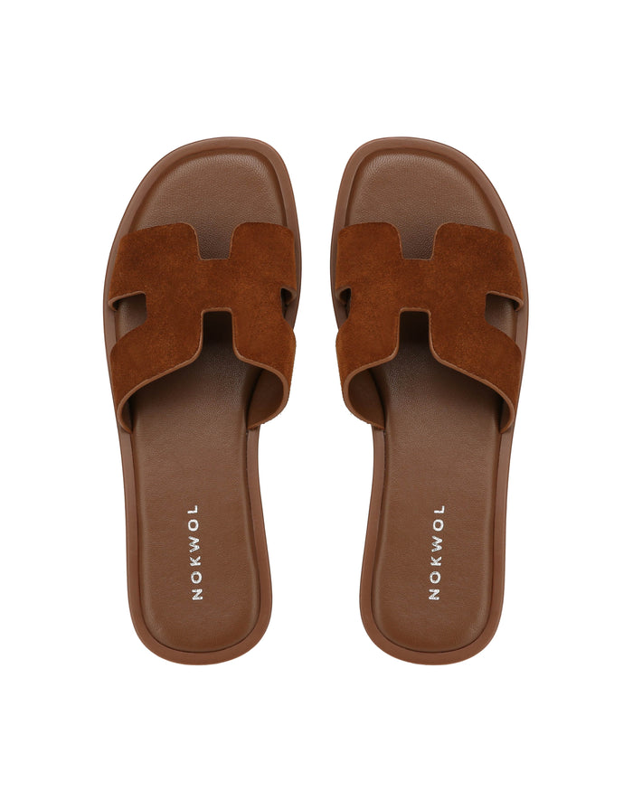 Liz Chestnut Suede
