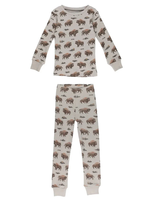 L'ovedbaby – Bison Kids Organic PJ Set