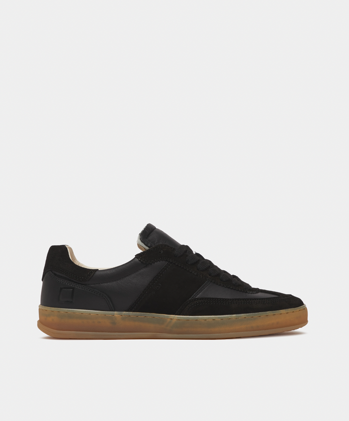 M Sporty Calf Black Leather/Suede