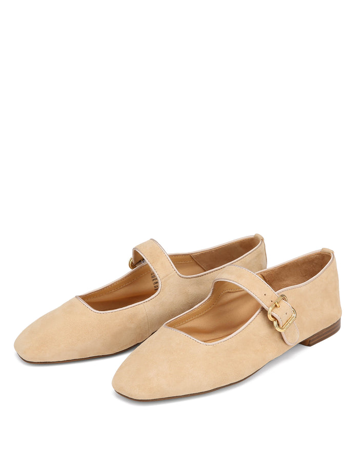 Masa Beige Kid Suede