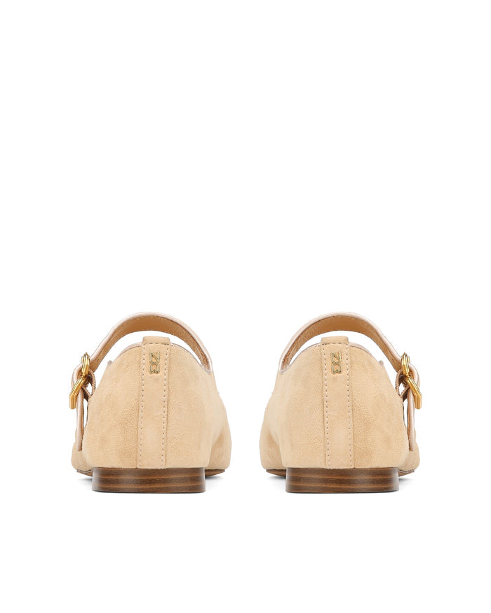 Masa Beige Kid Suede