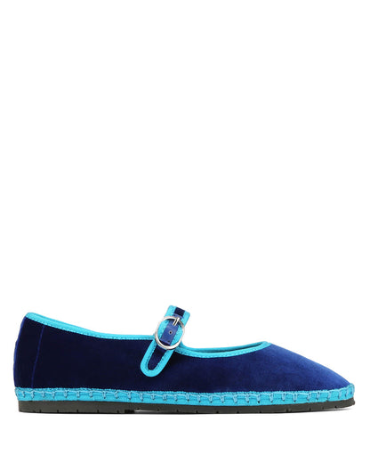 Mel Blue Velvet
