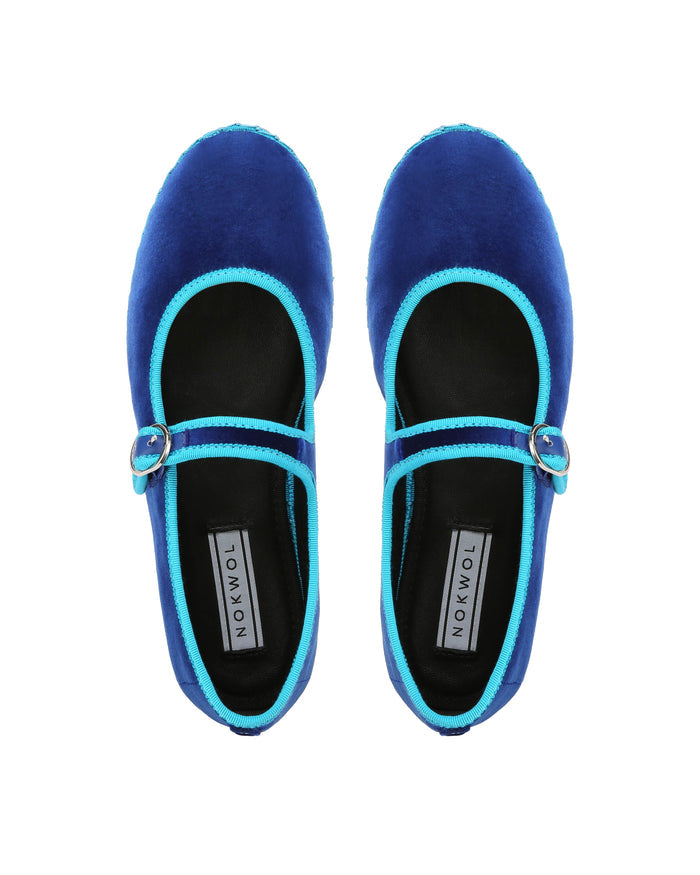 Mel Blue Velvet