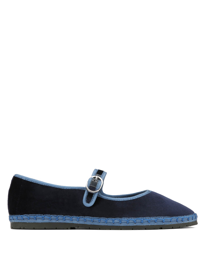 Mel Navy Velvet