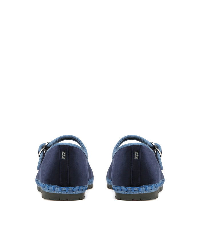 Mel Navy Velvet
