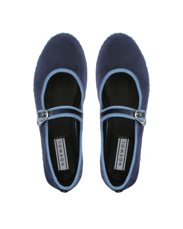 Mel Navy Velvet