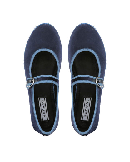 Mel Navy Velvet