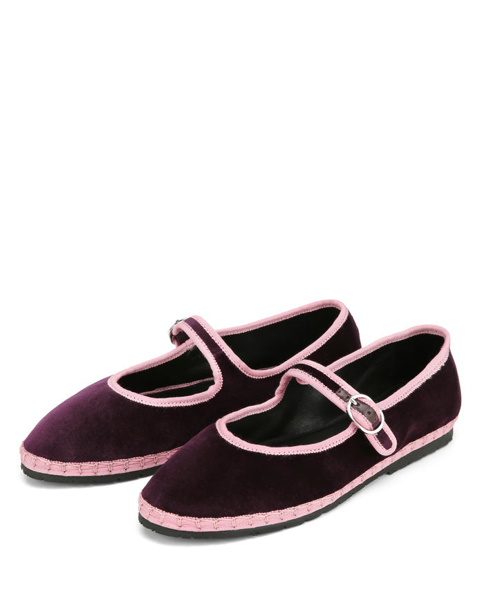 Mel Purple Velvet