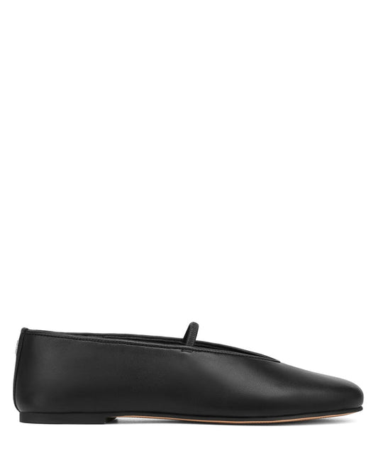Mena Black Leather