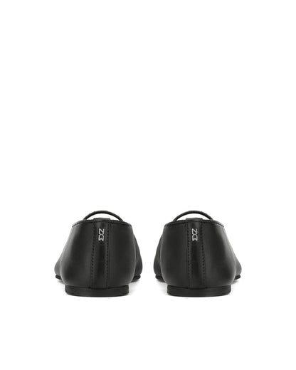 Mena Black Leather