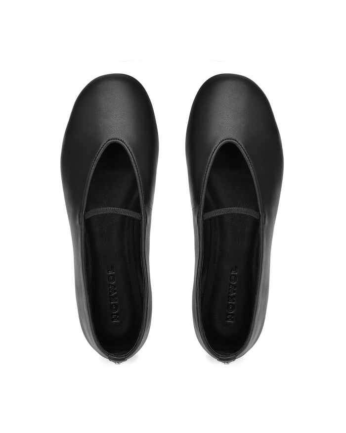Mena Black Leather