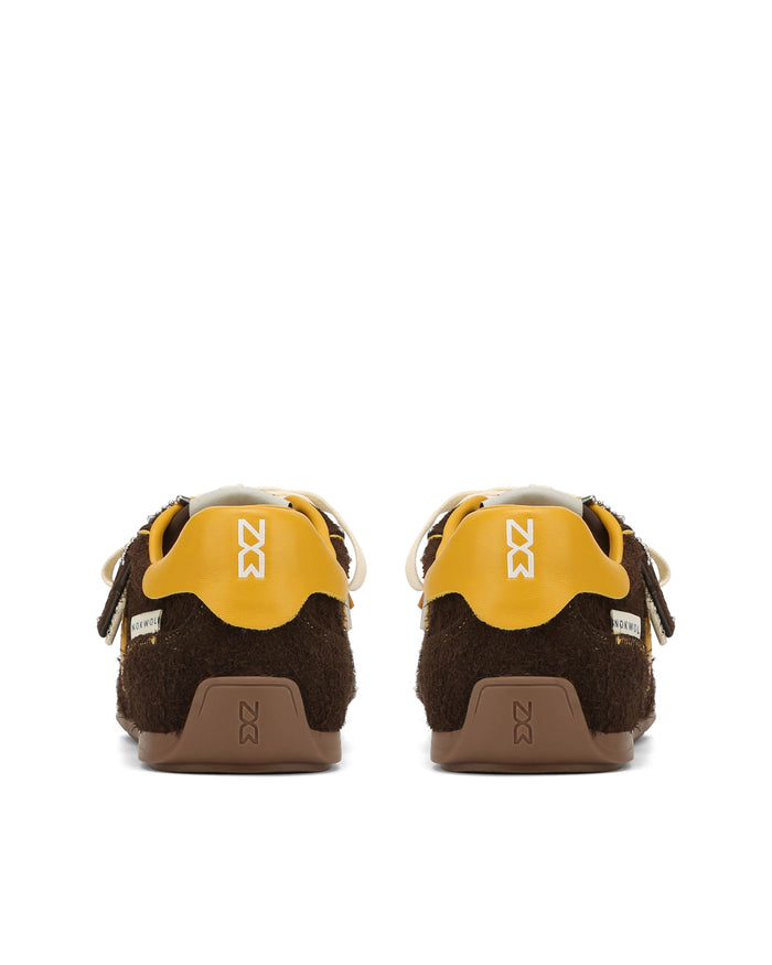Method-M Brown Hairy Suede