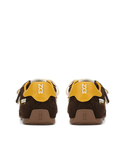 Method-M Brown Hairy Suede