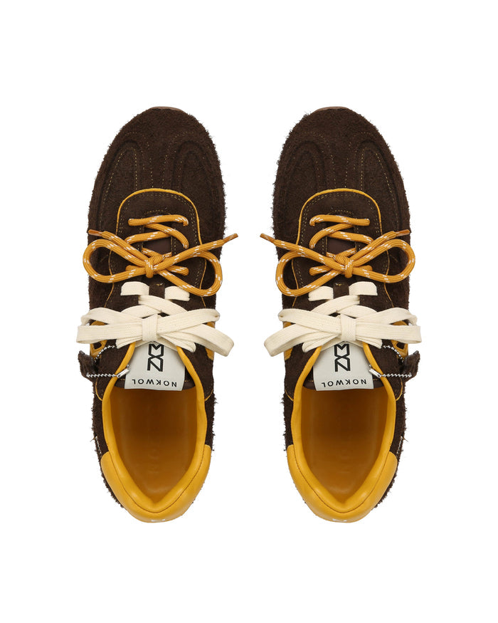 Method-M Brown Hairy Suede