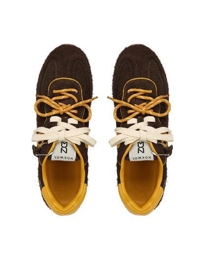 Method-M Brown Hairy Suede
