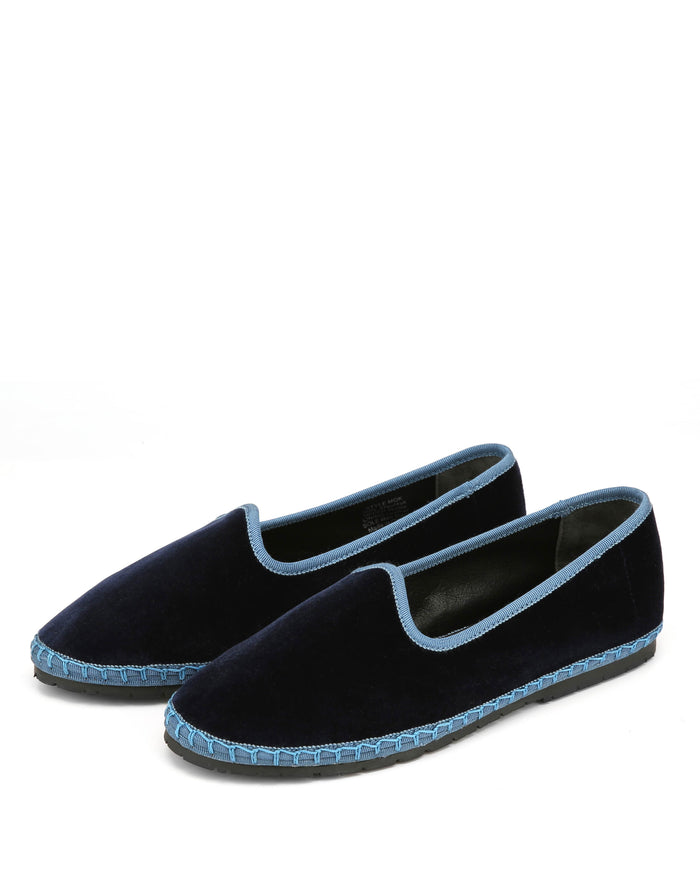 Mok Navy Velvet