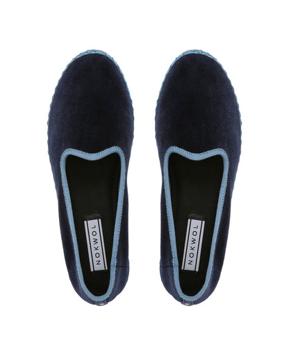 Mok Navy Velvet