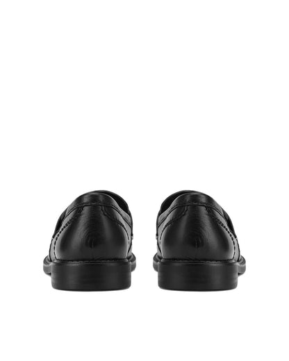 Motor Black Leather